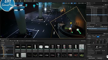 Designing a Sci Fi City with Unreal Engine 5.x | My Hobby! | working big terminal | Part_01