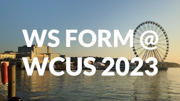 WS Form at WordCamp US 2023 @WordCampUS