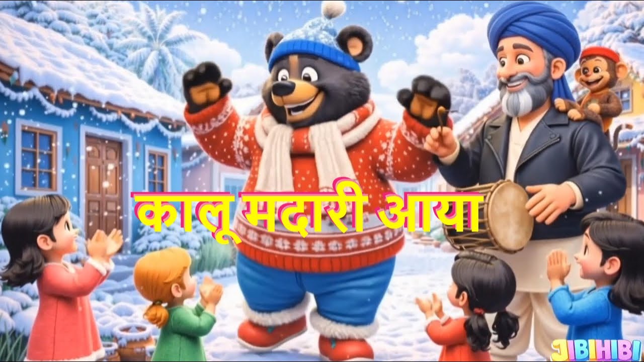 Kalu Madari Aaya | कालू मदारी आया | Hindi Rhymes & Kids Songs 