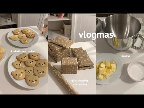 Vlogmas ❄️| Christmas Shopping, Wrapping Gifts, Aelfric Eden Clothes, Baking Cookies 🍪