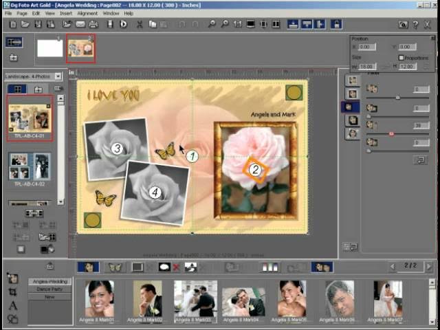 Loading Templates in the Work Area of Dg Foto Art - YouTube loading-templates-in-the-work-area-of-dg-foto-art-youtube