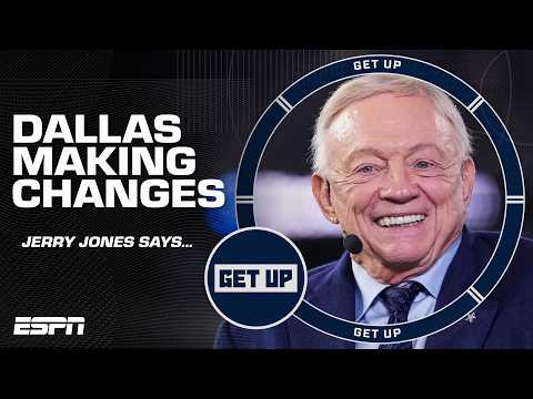 Jerry Jones announces changes on defense 😳 | Get Up