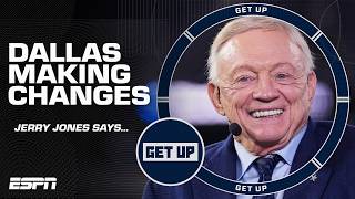 Jerry Jones announces changes on defense 😳 | Get Up