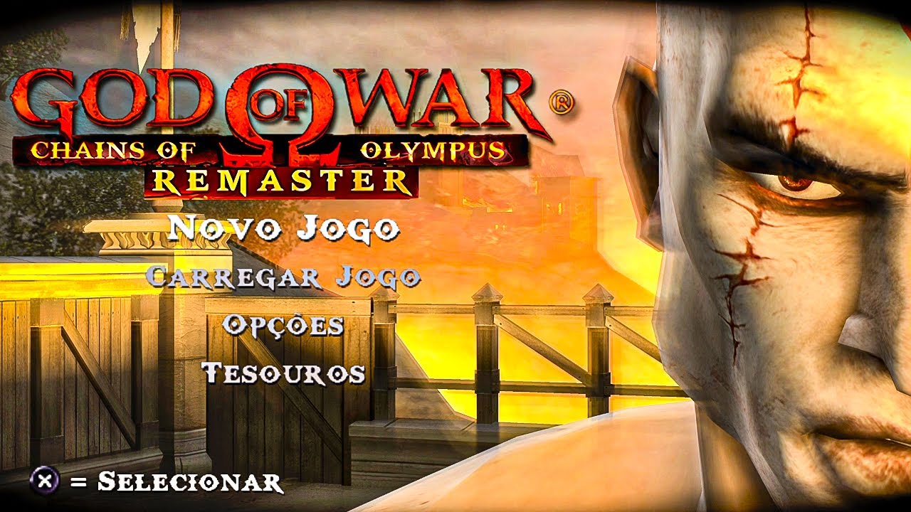 SAIU!! NOVO projeto GOD OF WAR: Chains of Olympus Remaster para