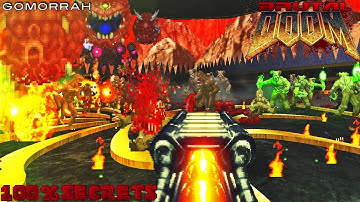 BRUTAL DOOM v21 Dox - Gate of Gomorrah [100% SECRETS ROFL]