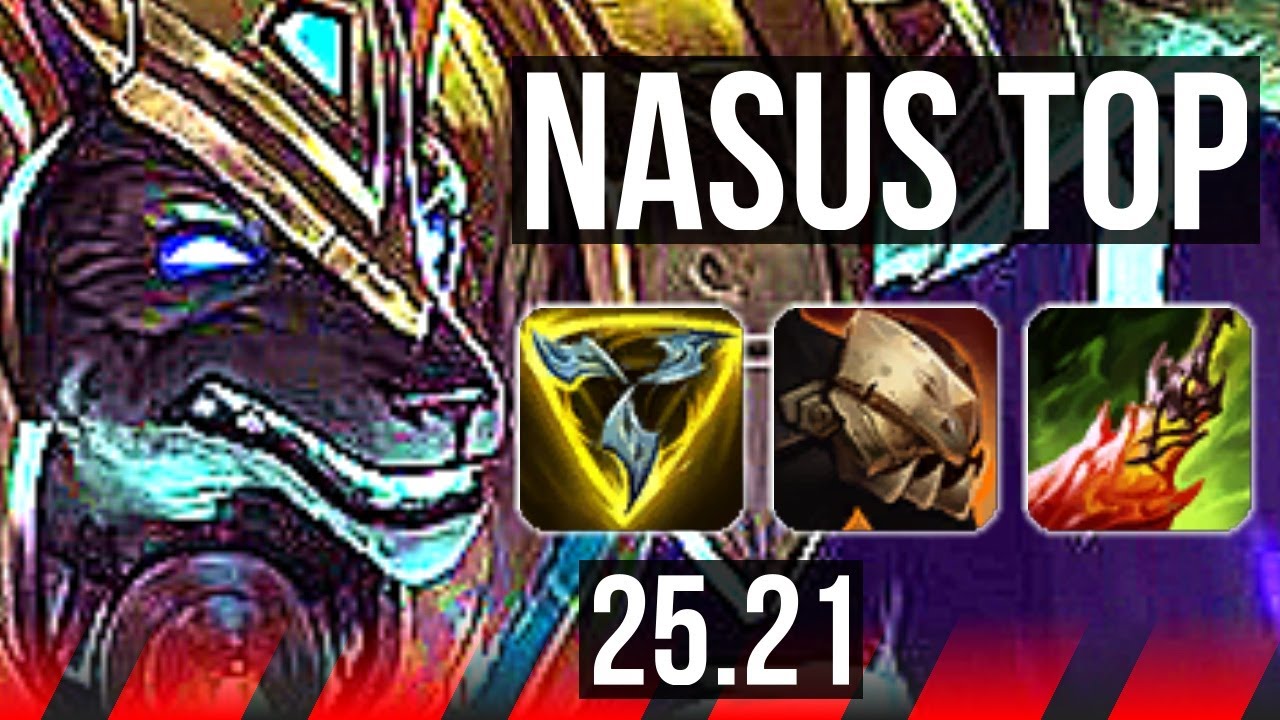 NASUS vs URGOT (TOP) | 5/1/8 | EUW Master | 25.21