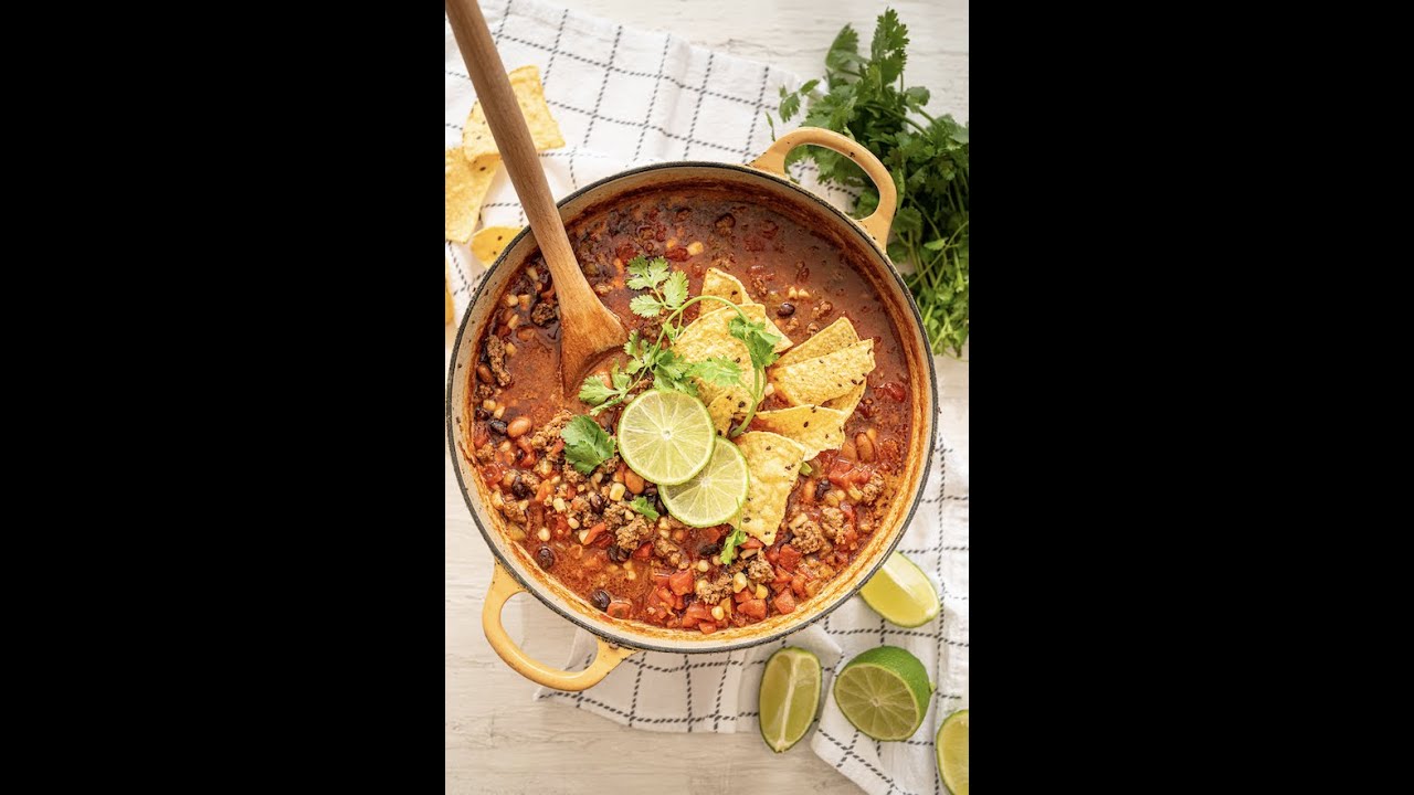 Crowd Pleaser Mexican Soup {Make Ahead for a Group} 