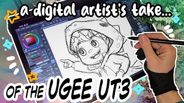 UGEE UT3 Drawing Tablet Full Review & Unboxing (Honest Review!)