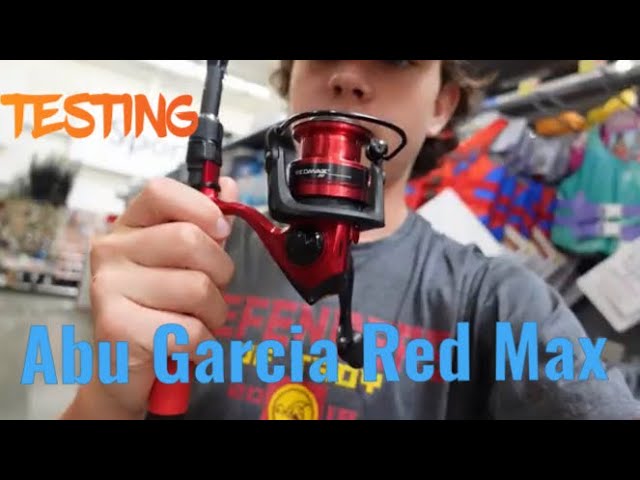 Abu Garcia Red Max Review // Table Top and Field Test // Budget Walmart  Spinning Combo // $60 Combo 