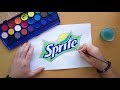 How to draw a Sprite logo