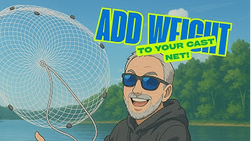 How to Make Your Cast Net Sink Faster! (Cast Net Upgrade Kit Installation + On-the-Water Test)