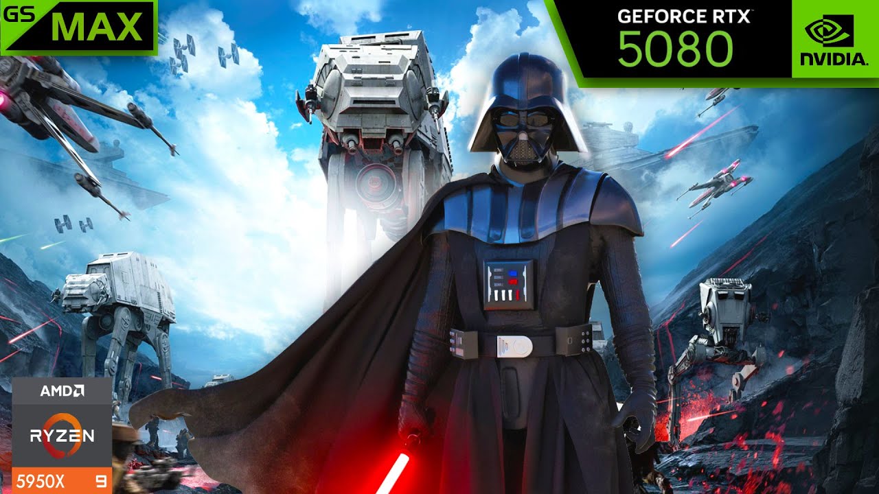 Star Wars Battlefront 2 (  RTX 5080 )( MAX SETTINGS )