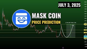 Mask Coin price prediction and Solid Bull run coming soon ?  Mask Network mask crypto July 3, 2025