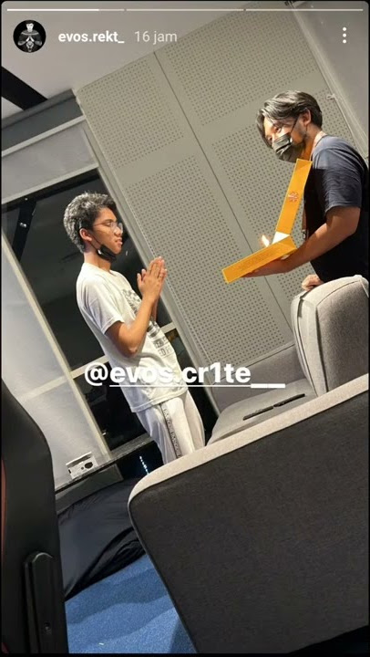 INSTAGRAM STORY GUSTIAN | EVOS REKT | 17 FEBRUARI 2022