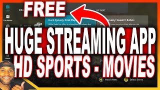 HUGE STREAMING APP 190+ CHANNELS HD SPORTS LIVE TV TV GUIDE ON DEMAND screenshot 2