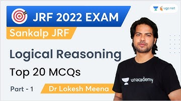 Logical Reasoning | Top 20 MCQs | NTA JRF 2022 | Dr. Lokesh Meena | Wifistudy UGC NET Hindi