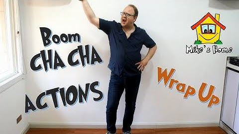 Boom ChaCha Actions - WARP UP - ESL Tips Mike