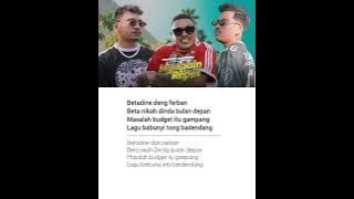 Ngapain Repot Toton Caribo feat Wizz Baker & Fresly Nikijuluw Lirik