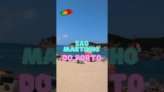 Día de playa Sao Martinho do Porto 🏖️ #shorts