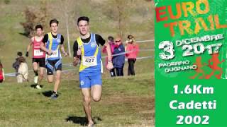 Paderno Dugnano 1600m cadetti 2002 4°EUROTRIAL 3 Dicembre 2017