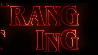 Stranger Things Season 5 Title Sequence Concept