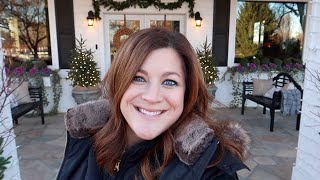 Putting Out a Few Porch Decorations + a Very Exciting Light Installation!!! 🎄💡🥰 // Garden Answer