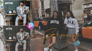How to Edit grunge effect using Picsart |picsart Tutorial |Simple Editing Methods screenshot 2
