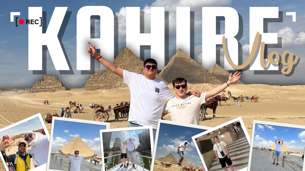 Kahire Vlog - (Piramitler, Sfenks)
