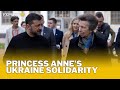 Princess Anne makes secret trip to Ukraine as she pays tribute to young victims of war