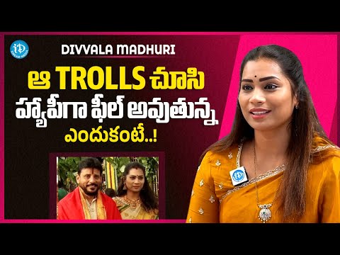 Divvala Madhuri About Trolls | Dhuvvada Srinivas | Exclusive | Anchor Manjusha | iDream Media - IDREAMMEDIA