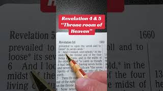 Revelation 4 & 5 “Throne Room of Heaven” NKJV 