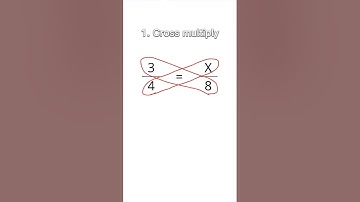 This is how to solve proportions in simple steps 🥰 #math #maths #mathematics #mathtrick #proportions