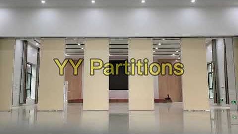 Full Automatic Soundproof Electric Operable Wall Divider