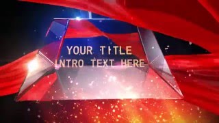 Award Ceremony opening celebrity movie oscar text logo 3d animation