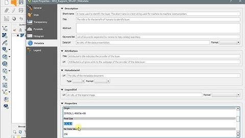 QGIS - Find out cell size of a raster layer