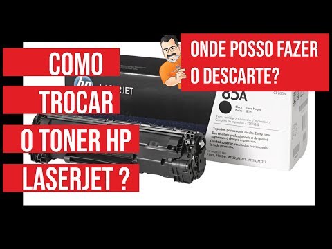 Vídeo: Como Trocar O Toner Jato De Tinta