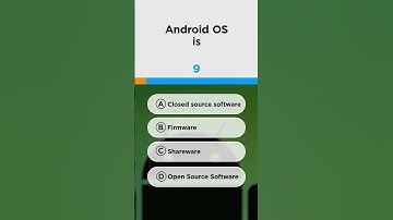 Android Operating System Quiz | Answer In One Minute | #Shorts | Simplilearn