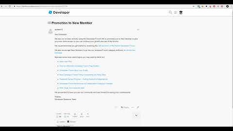 I FINALLY GOT ACCEPTED INTO THE DEVFORUM