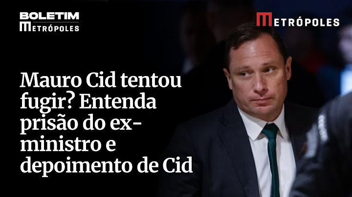 Mauro Cid tentou fugir? Entenda prisão do ex-ministro Gilson Machado e depoimento de Cid