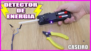 Como Fazer Detector De Energia  ( FERRAMENTA CASEIRA , Fase, Neutro, Cabos Rompidos)