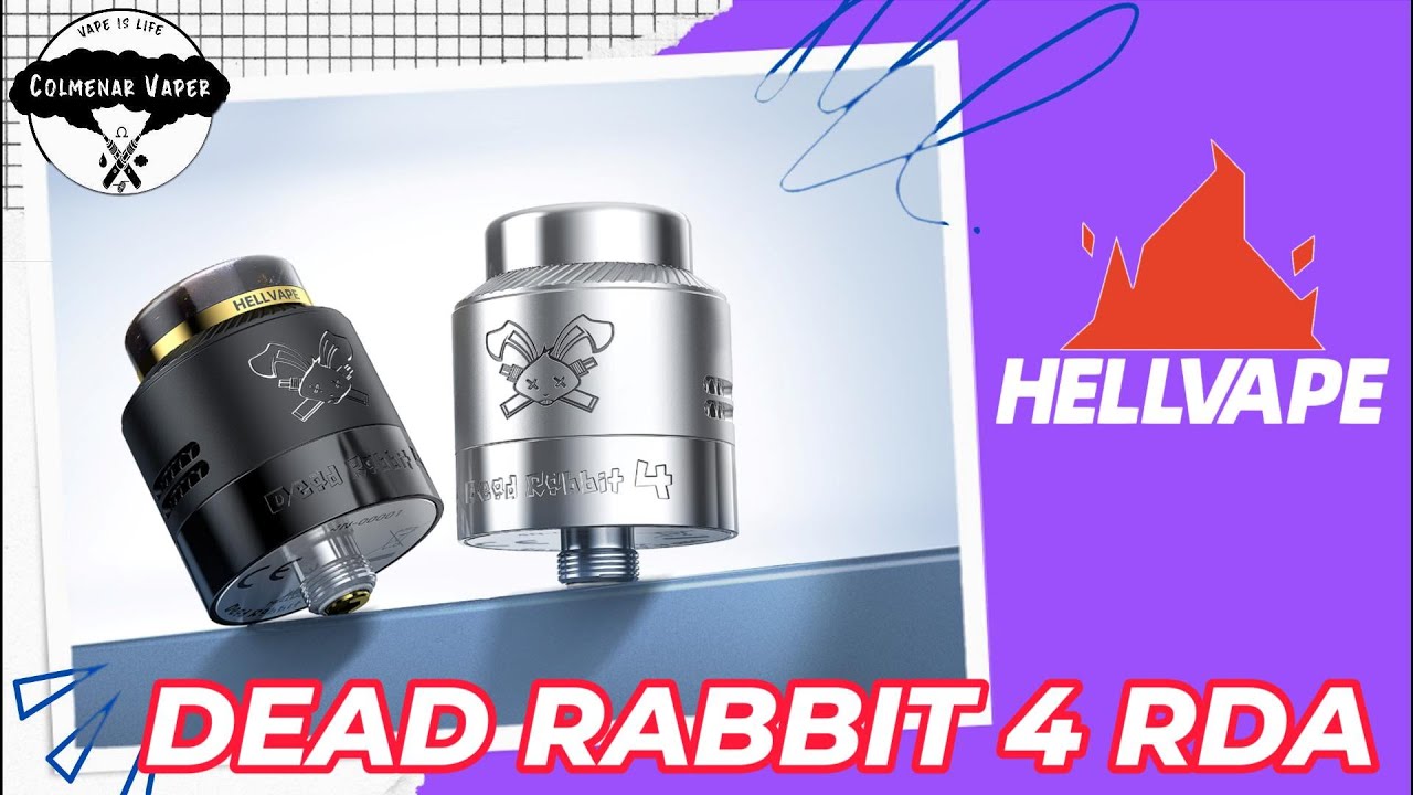 DEAD RABBIT 4 RDA de HELLVAPE