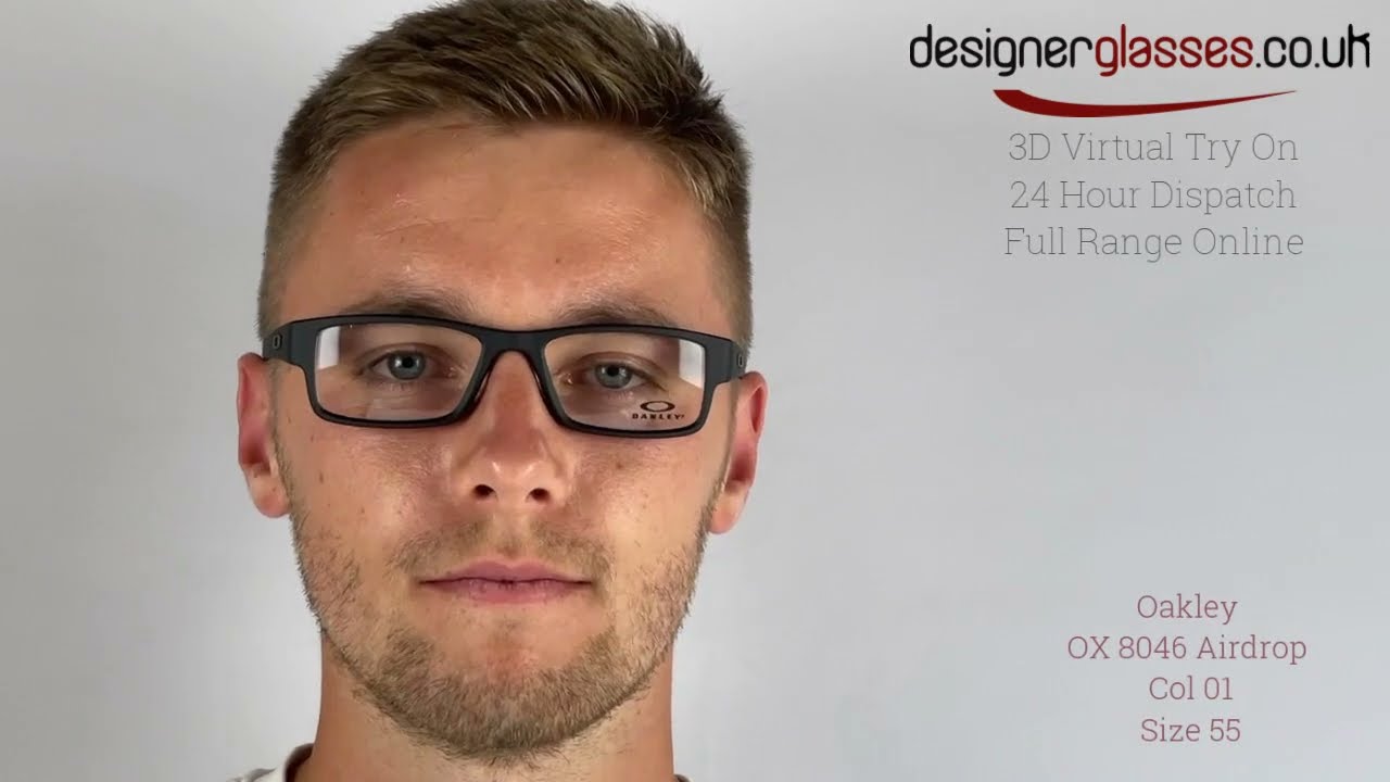 Oakley OX8046 Airdrop Glasses - YouTube