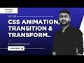 (Day 9) CSS Animation, Transition &amp; Transform | 30 Days of Web Development