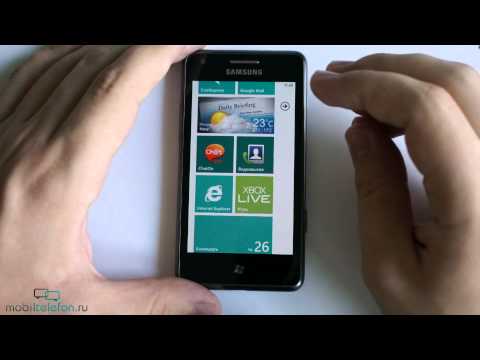 Обзор Samsung Omnia M на Windows Phone (review)