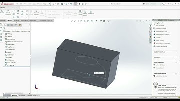 Solidwork Tutorial - Boundary Cut