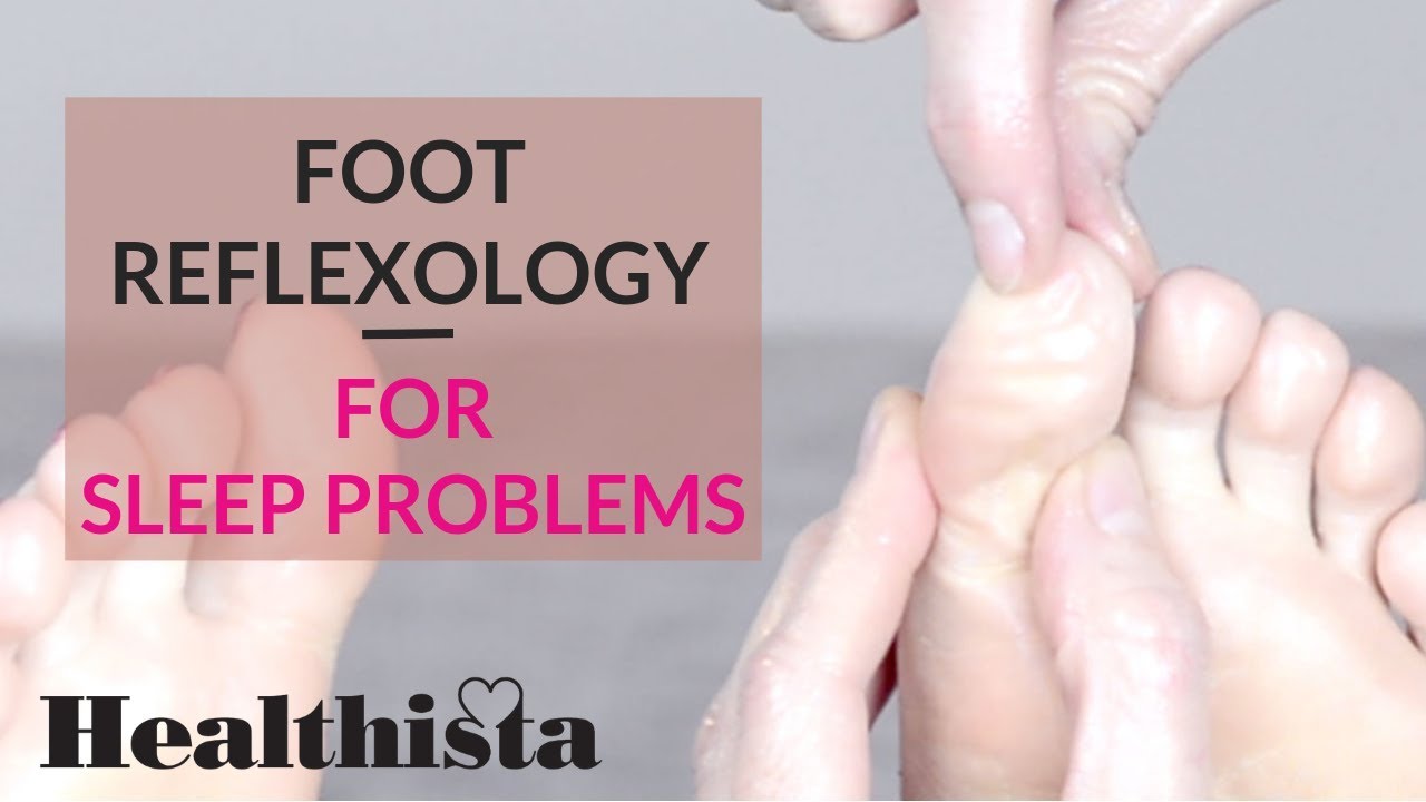 Reflexology Foot Chart Sleep