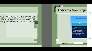 Materi mengenai Algoritma, Array dan Selection if then else Guide