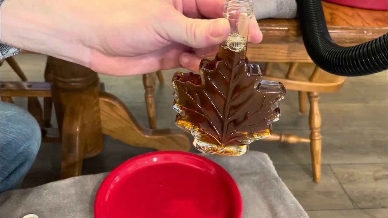 Filtering and Bottling Maple Syrup YouTube