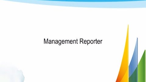 Management Reporter in Dynamics GP 2013 How to