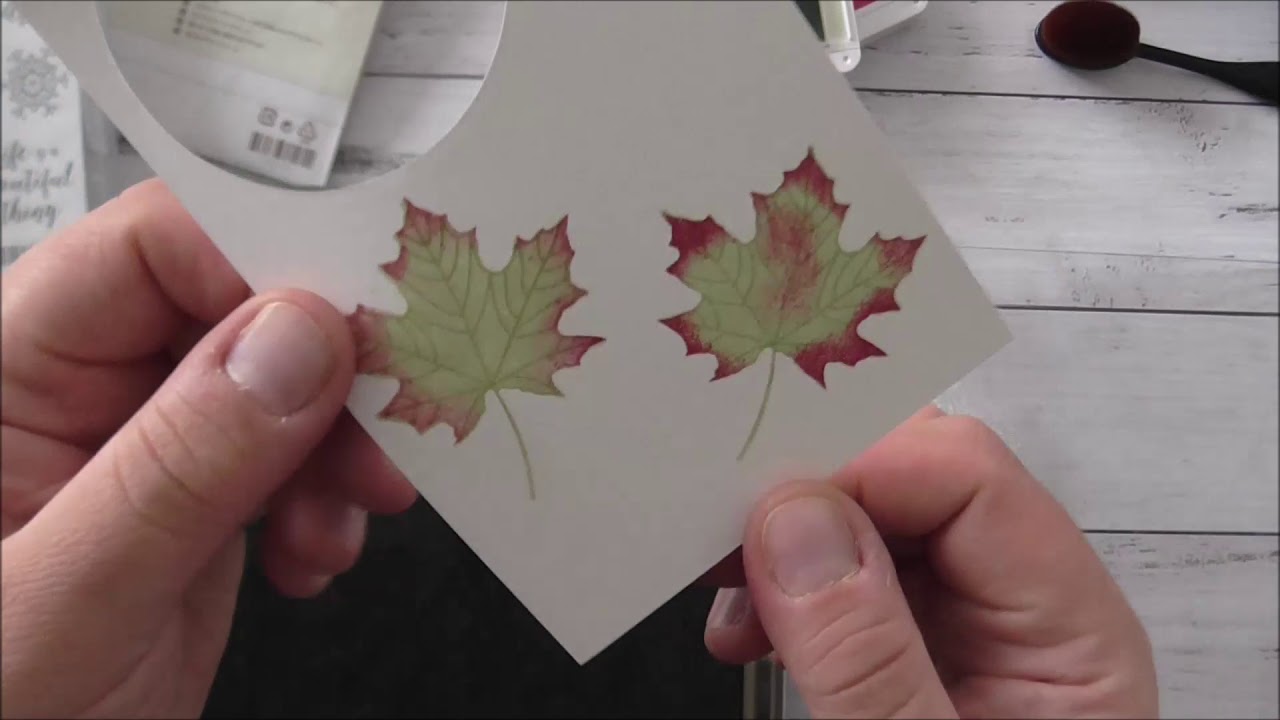 Stampin Up! Basic Pattern Decorative Masks Colorful Seasons Card